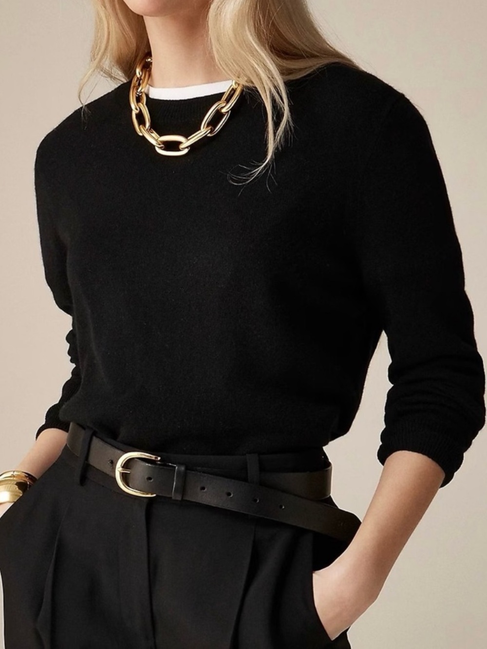 J. Crew | 100% Cashmere Classic Fit Crewneck Pullover Sweater